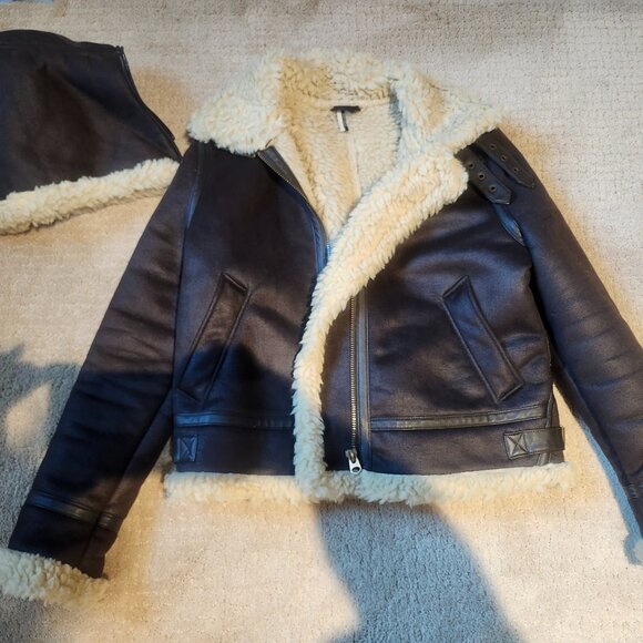 TopShop Sheerling  Women's Bomber Jacket - Picture 1 of 2